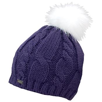 CAPU Pălărie de iarnă cu POM-POM Purple 18413-A