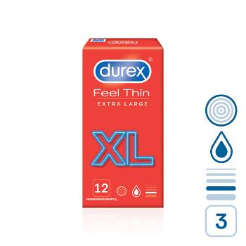 Durex prezervative Feel Thin XL 12 buc.