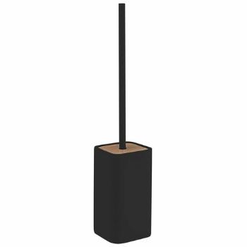 Perie de toaletă GEDY 133314 Ninfea , negru /bamboo