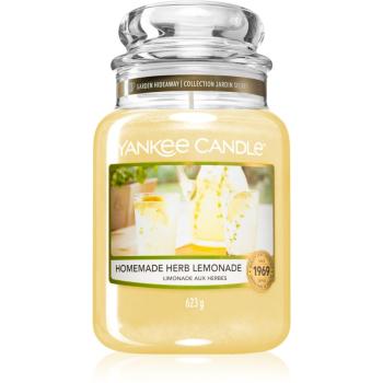 Yankee Candle Homemade Herb Lemonade lumânare parfumată Clasic mediu 623 g