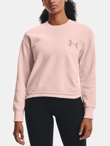 Under Armour Rival Fleece Mesh Crew Hanorac Roz