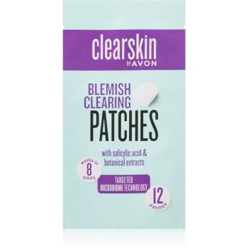 Avon Clearskin  Blemish Clearing plasturi pentru piele problematică impotriva acneei 12 buc
