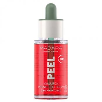 MÁDARA Ser peeling intensiv hialuronic cu acizi AHA Peel Peel (Hyaluron Intense Peel Serum) 30 ml