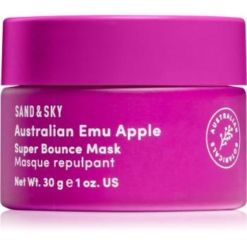 Sand & Sky Australian Emu Apple Super Bounce Mask masca de hidratare si luminozitate facial 30 g