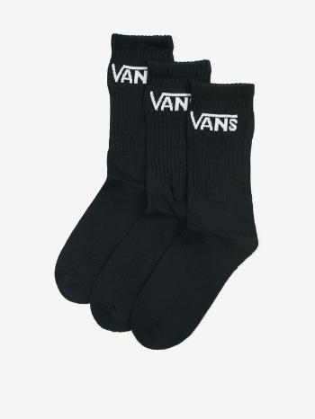 Vans Classic Crew Set de 3 perechi de șosete Negru