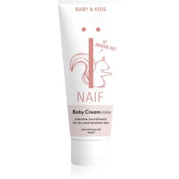 Naif Baby & Kids Baby Cream crema pentru ingrijire pentru piele uscata si sensibila pentru nou-nascuti si copii 75 ml