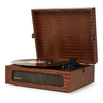 Gramofon Crosley Voyager Croc, maro