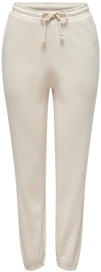 Jacqueline de Yong Pantaloni pentru femei JDYPARIS Loose Fit 15300625 Whitecap Gray L/32