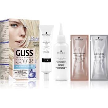 Schwarzkopf Gliss Color Culoare permanenta pentru par culoare L8 Intensive Lightener 1 buc