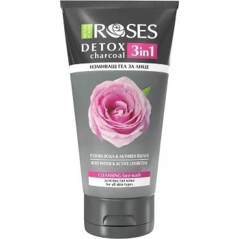 ELLEMARE Gel de curățare pentru piele cu cărbune activ Roses Detox (Cleansing Face Wash) 150 ml