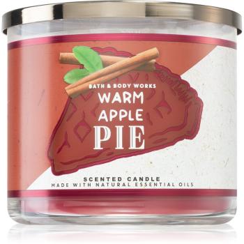 Bath & Body Works Warm Apple Pie lumânare parfumată 411 g