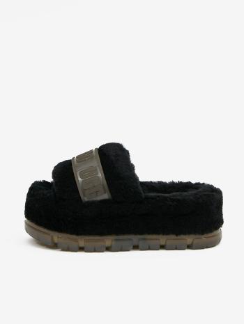 UGG Fluffita Clear Păpuci de casă Negru