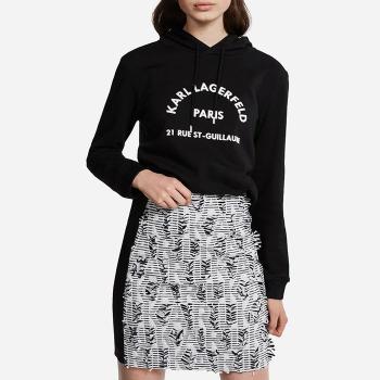 Karl Lagerfeld Address Logo Hoodie 201W1861 999