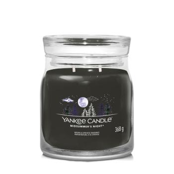 Yankee Candle Lumânare aromatica Signature sticlă medie Midsummer’s Night 368 g