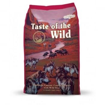 Pachet 2 x Taste of the Wild SouthWest Canyon Canine Formula, 12.2 kg