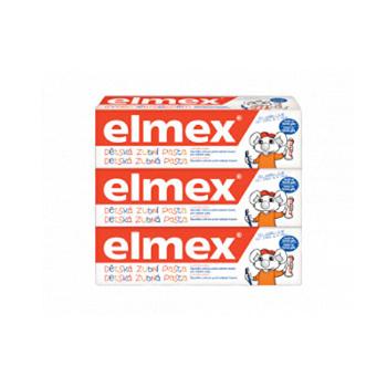 Elmex Pasta de dinți pentru copii  Kids Trio 3 x 50 ml