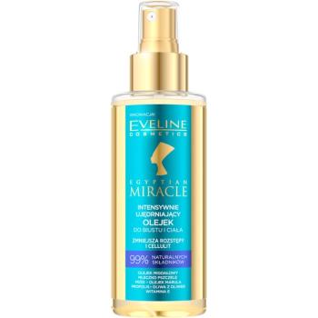 Eveline Cosmetics Egyptian Miracle ulei cu efect de fermitate pentru corp și zona decolteului 150 ml