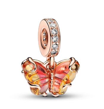 Pandora Pandantiv fermecător Fluture din sticlă de Murano 782698C01