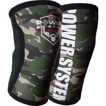 Power System Knee Sleeves bandaj pentru genunchi mărime Camo, L/XL 1 buc