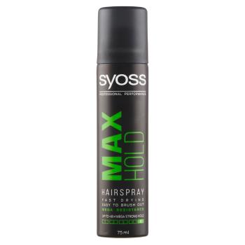 Syoss Fixativ pentru păr cu fixare extra puternică Max Hold 5 (Hairspray) 75 ml