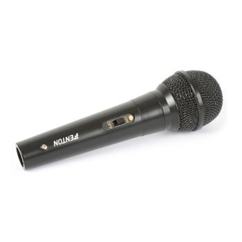 Fenton DM100, microfon dinamic, cablu unilateral, 3 metri, negru