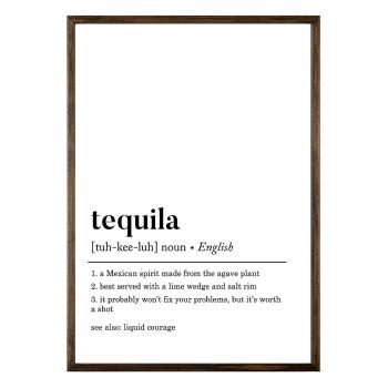 Poster 50x70 cm Tequila – Wallity