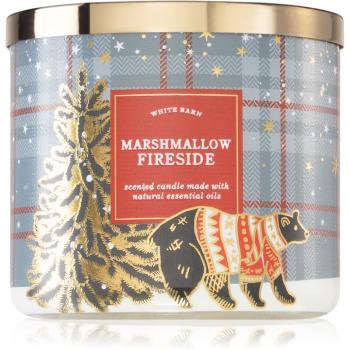 Bath & Body Works Marshmallow Fireside lumânare parfumată cu uleiuri esentiale 411 g