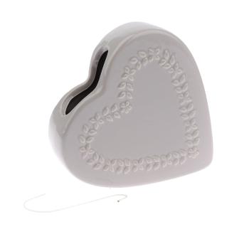 Umidificator aer din ceramică Dakls Heart, gri