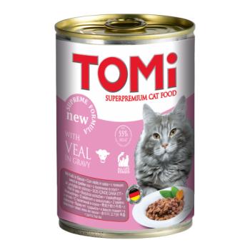 Conserva Tomi Cat cu Vitel, 400 g