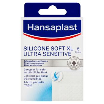 Hansaplast Plasture din silicon Large 5 buc