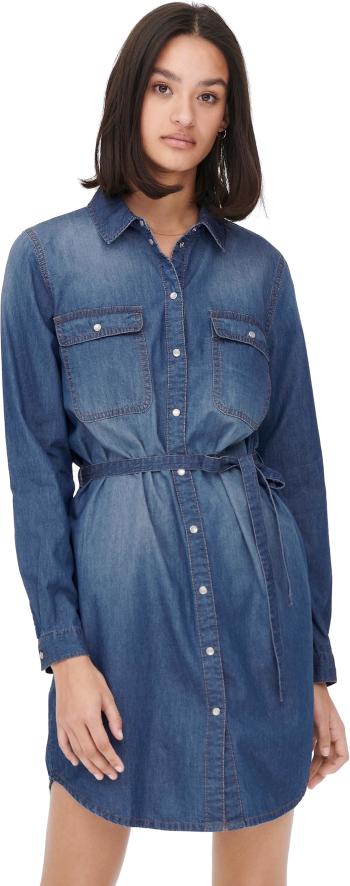 Jacqueline de Yong Rochie dama JDYBELLA Relaxed Fit 15274553 Medium Blue Denim S