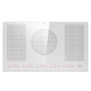 Klarstein Masterzone 90 Flex, plită cu inducție, max. 12 600 W, încorporat, 5 zone Flex, tehnologie ThermoBoost, Smart Flex