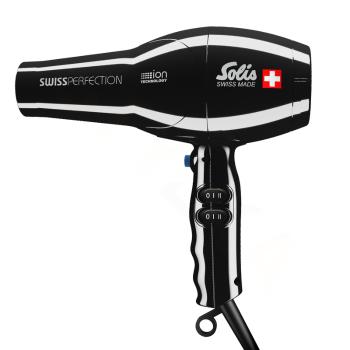 Solis Uscător de păr Swiss Perfection Black