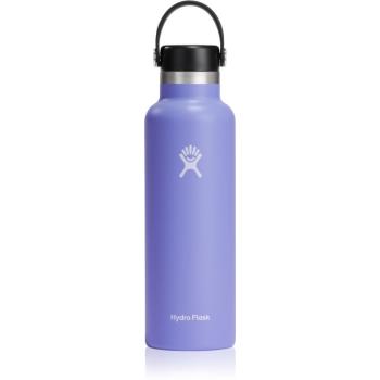 Hydro Flask Standard Mouth Flex Cap sticlă termos culoare Violet 621 ml