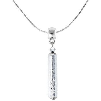 Lampglas Colier din cristal IceQueen cu argint pur în perla Lampglas NPR3
