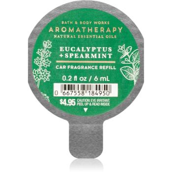 Bath & Body Works Eucalyptus Spearmint parfum pentru masina rezervă 6 ml