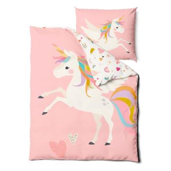 Lenjerie de pat pentru copii din bumbac  140x200 cm Unicorn – Bonami Selection