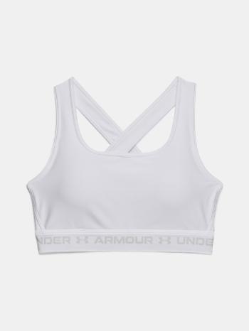 Under Armour UA Crossback Mid Sport Sutien Alb