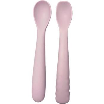 Bo Jungle B-Spoon Shape linguriță Pastel Pink 2 buc