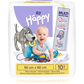 Bella Baby Happy SIze L suport pentru schimbat scutecele de unică folosință 60x60 cm 10 buc