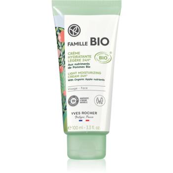 Yves Rocher FAMILLE BIO crema hidratanta usoara with Organic Apple 100 ml