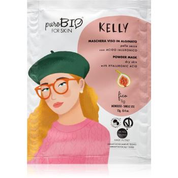 puroBIO Cosmetics Kelly Fig mască exfoliantă 13 g