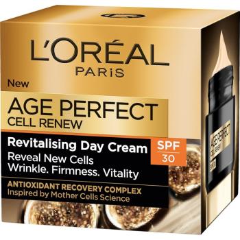 L´Oréal Paris Cremă de zi împotriva ridurilor SPF 30 Age Perfect Cell Renew (Revitalising Day Cream) 50 ml