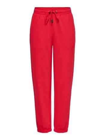 ONLY Pantaloni de trening pentru femei ONLFEEL 15248659 Urban Red XL