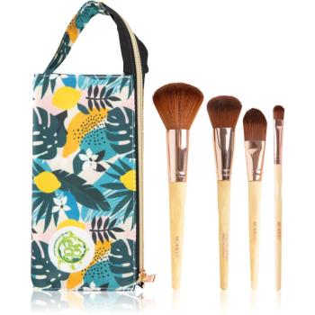 So Eco Natural Travel Brush Set set de călătorie cu pensule