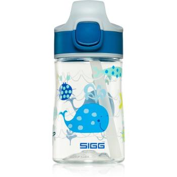 Sigg Miracle biberon pentru copii cu pai Ocean Friend 350 ml