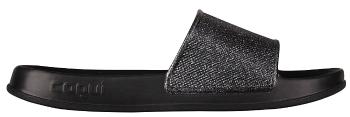 Coqui Papuci de damă Tora Black / Silver Glitter 7082-301-2200 36