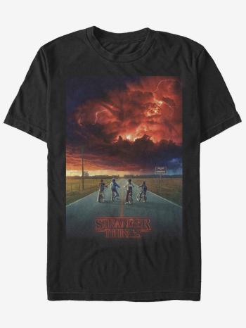 ZOOT.Fan Netflix Stranger Things Tricou Negru