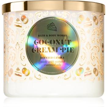 Bath & Body Works Coconut Cream Pie lumânare parfumată 411 g