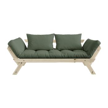 Canapea extensibilă Karup Design Bebop Natural, verde